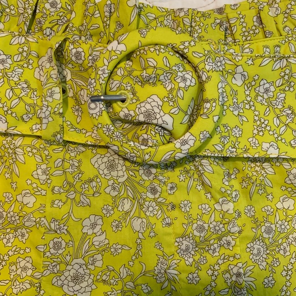 NWT J. Crew Liberty Print Paper-bag Shorts With Belt - Size 6 - Picture 6 of 8